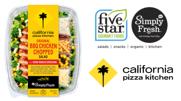 FiveStar Gourmet Foods partners with California Pizza Kitchen on premium salads for retail and foodservice