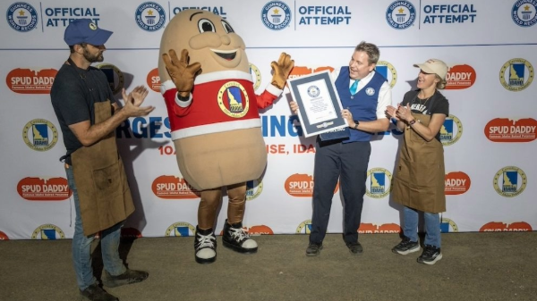 Idaho Potato Commission brings French fry record back home