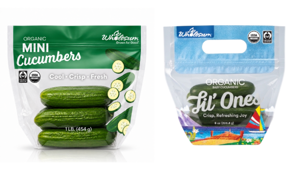 Wholesum launches moisture-management packaging for cucumbers